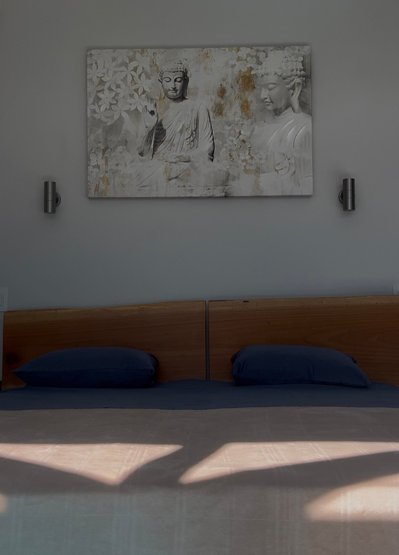Neutral toned suite interior